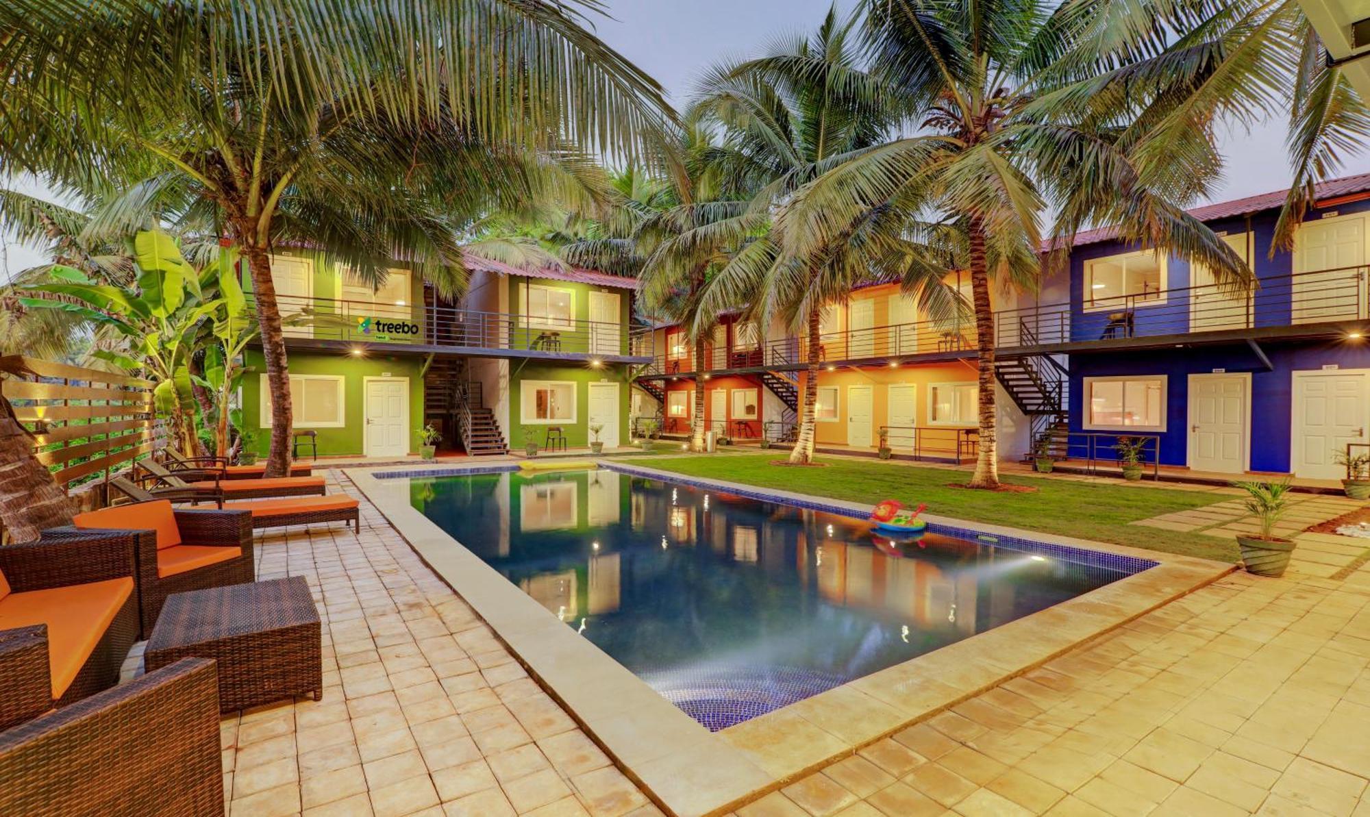 Treebo Morjim Banyan Resort Zewnętrze zdjęcie